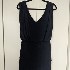 Navy Blue Caché Dress